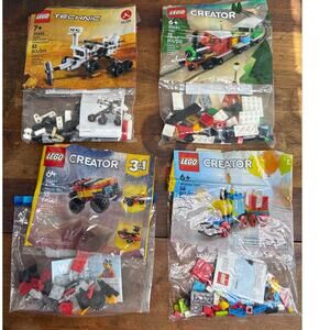 Lego Creator / 3-in-1 / Technic Polybags COMPLETE 30682 / 30691 / 30584 / 30642